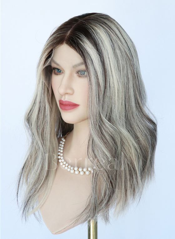 Lace Top  Wigs 16inch Lvy